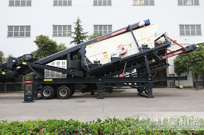 移動式砂石分離機 移動式砂石分離機
