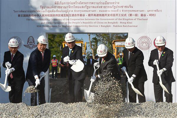 中泰鐵路正式開工