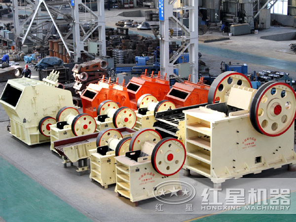 各種規(guī)格的鄂破，可粗、中、細(xì)碎
