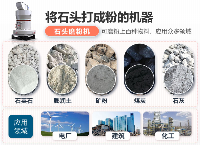 將石頭打成粉的機器 將石頭打成粉的機器
