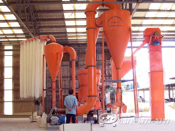 磨粉生產(chǎn)線客戶現(xiàn)場(chǎng)圖