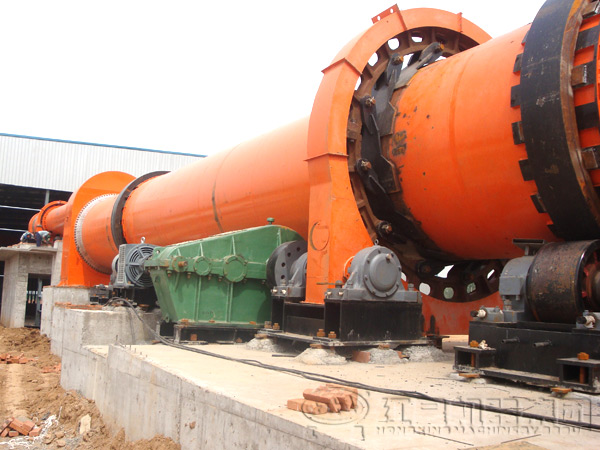 螢石粉烘干機(jī)客戶現(xiàn)場