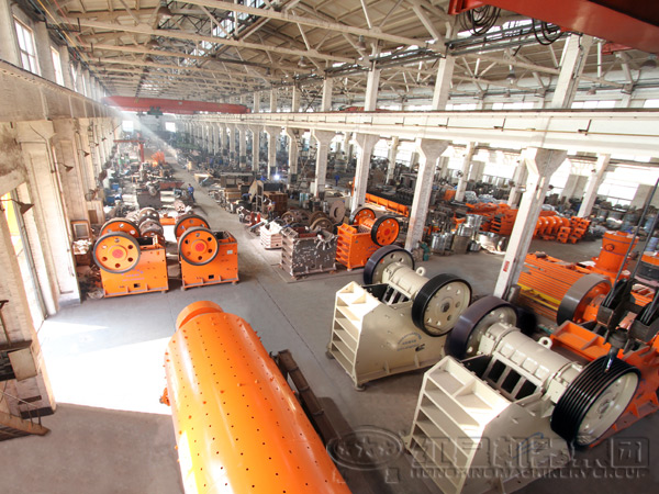 金屬鎂球磨機(jī)生產(chǎn)車間