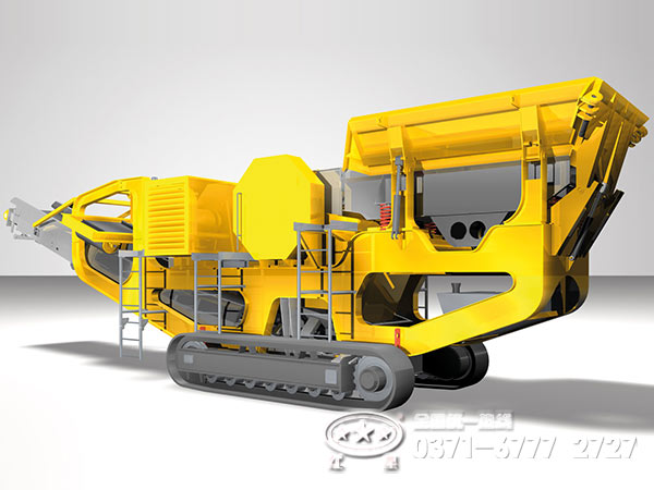 履帶式液壓驅(qū)動破碎機