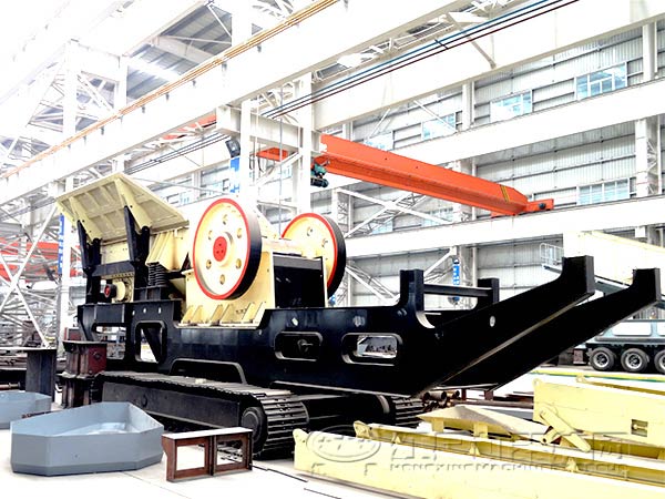 移動(dòng)破碎站