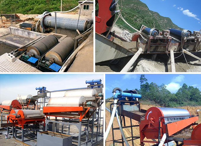 磁選機現(xiàn)場圖