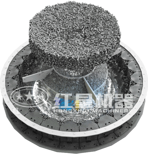 石英石制砂機(jī)動(dòng)態(tài)原理圖 石英石制砂機(jī)動(dòng)態(tài)原理圖