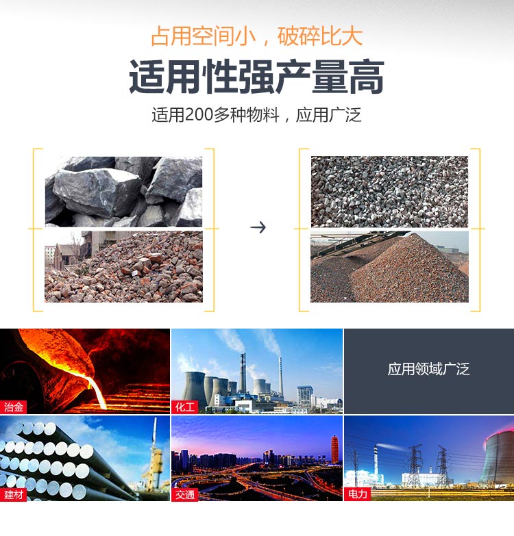 粗破輪胎系列移動破碎站應用領域圖 粗破輪胎系列移動破碎站應用領域圖