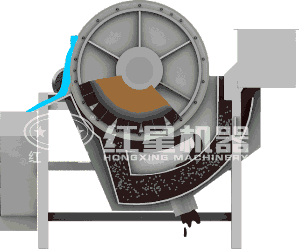 永磁磁選機(jī)原理圖