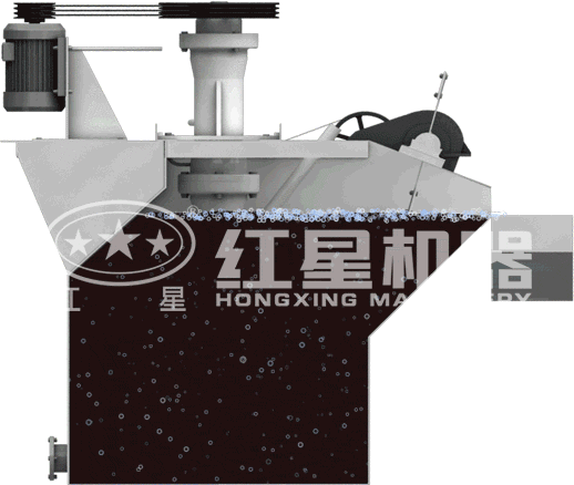 浮選機(jī)動(dòng)態(tài)原理圖 浮選機(jī)動(dòng)態(tài)原理圖