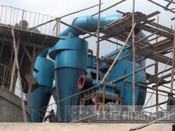 選粉機(jī)現(xiàn)場(chǎng)