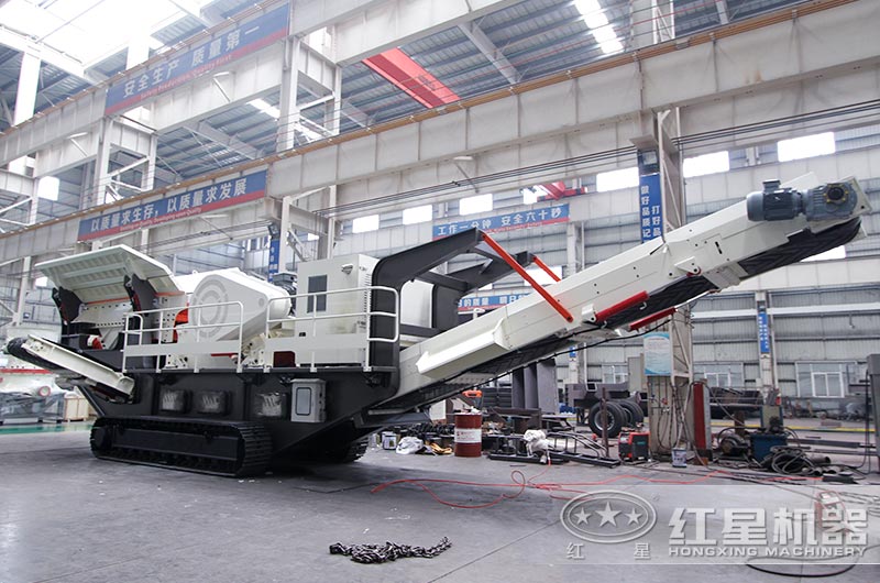 紅星機器直銷移動打石子機 紅星機器直銷移動打石子機