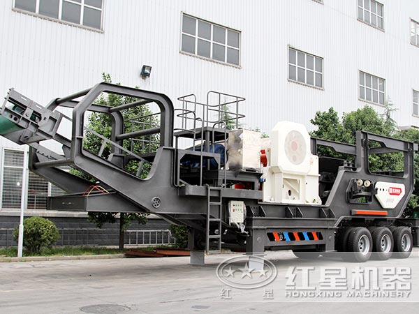 搭配顎破移動式的小型石子粉碎機 搭配顎破移動式的小型石子粉碎機