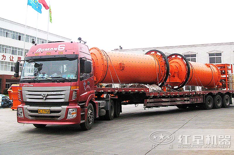 紅星機(jī)器兩臺球磨機(jī)發(fā)往廣西 紅星機(jī)器兩臺球磨機(jī)發(fā)往廣西