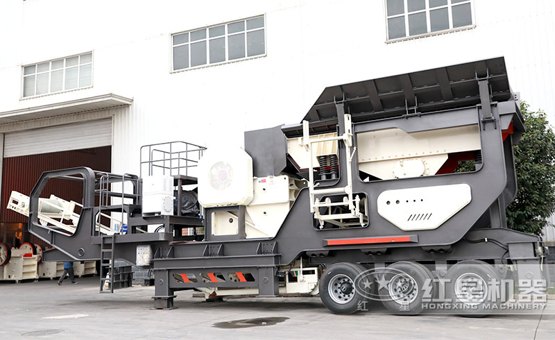 輪胎式建筑垃圾破碎機 輪胎式建筑垃圾破碎機