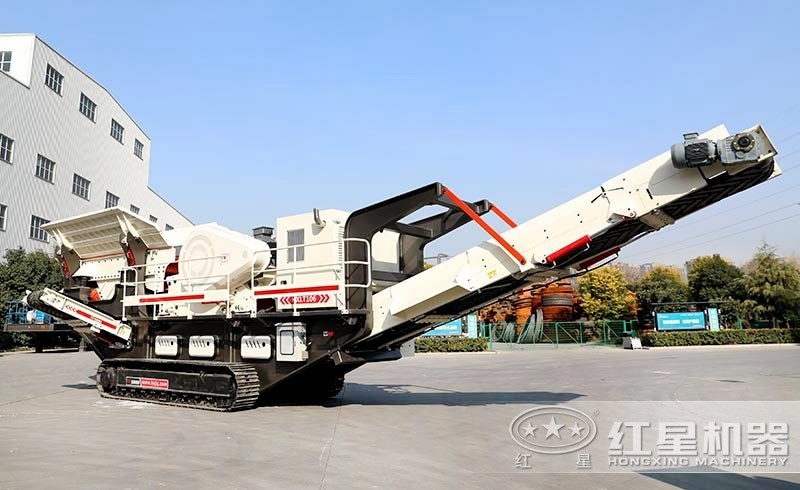 履帶式液壓驅動破碎站 履帶式液壓驅動破碎站