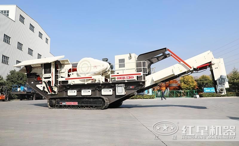 履帶式建筑垃圾破碎機 履帶式建筑垃圾破碎機