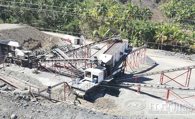 車載流動磨沙機作業(yè)現(xiàn)場 車載流動磨沙機作業(yè)現(xiàn)場