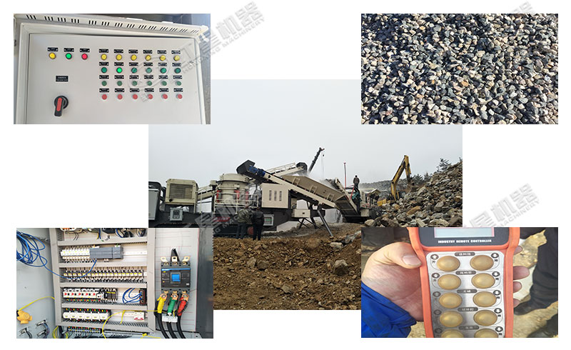 柴油發(fā)動(dòng)機(jī)移動(dòng)破碎機(jī)細(xì)節(jié)圖