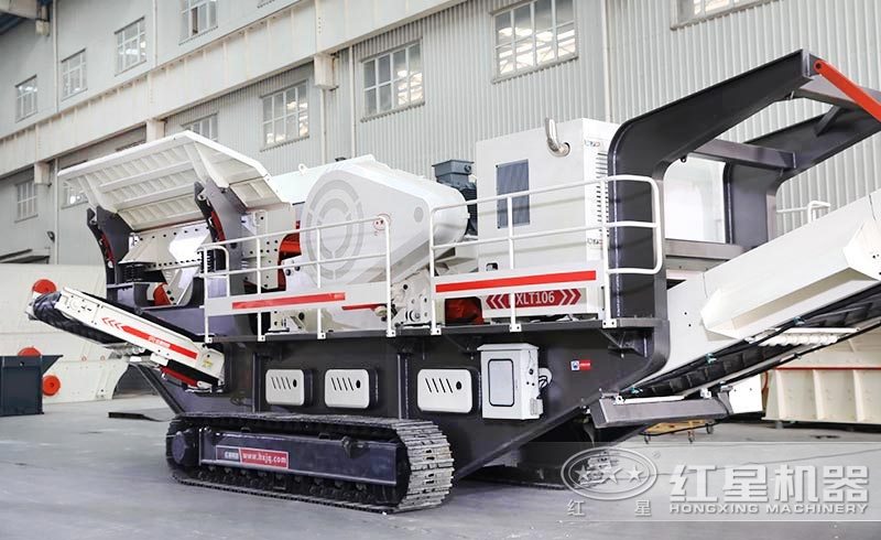 履帶式移動打石機 履帶式移動打石機