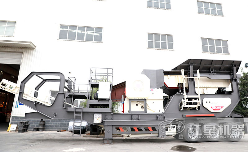 輪胎式移動打石機 輪胎式移動打石機