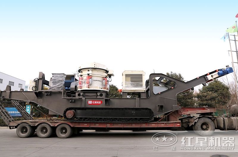 履帶圓錐式移動(dòng)破碎站 履帶圓錐式移動(dòng)破碎站