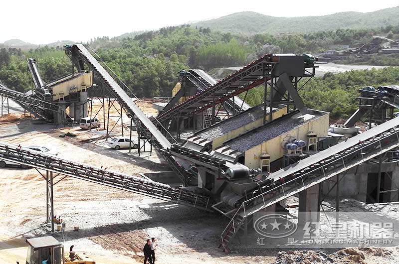 鵝卵石破碎生產(chǎn)線 鵝卵石破碎生產(chǎn)線