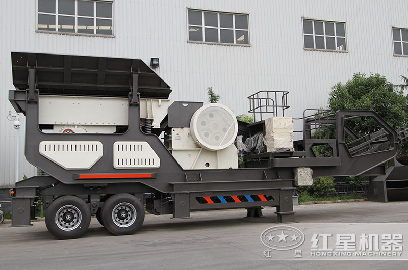 移動(dòng)破碎站搭載顎破 移動(dòng)破碎站搭載顎破