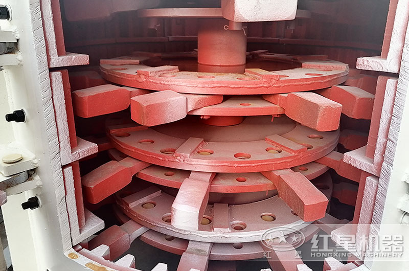 立軸制砂機(jī)內(nèi)部細(xì)節(jié)圖