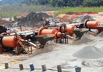 江西德興精銅礦選礦工藝現(xiàn)場